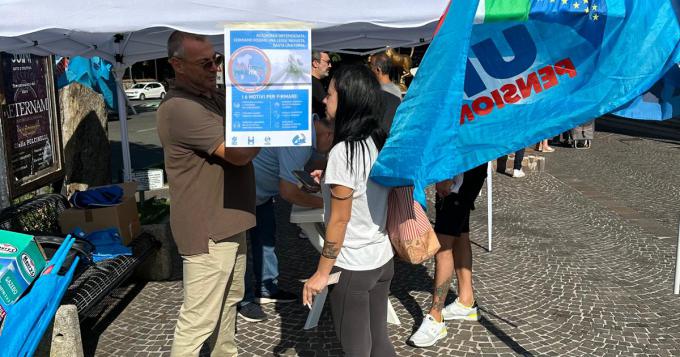 No all'autonomia differenziata: raccolta firme della UILTEC ad Anagni